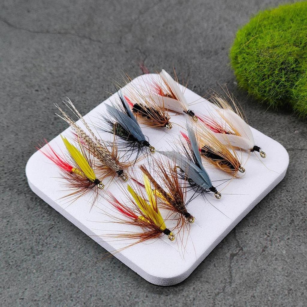 10x Fly Fishing Fly Fishing Accessories Fly Fishing Lures for Outdoor Bass - Image 1