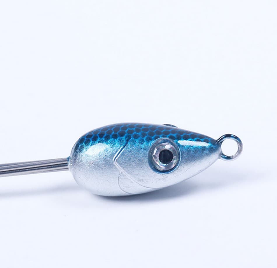 6Pcs Alabama Rig 5 Arms 4 Blades Umbrella Rig Fishing Lures Bait Bass Crappie - Image 2