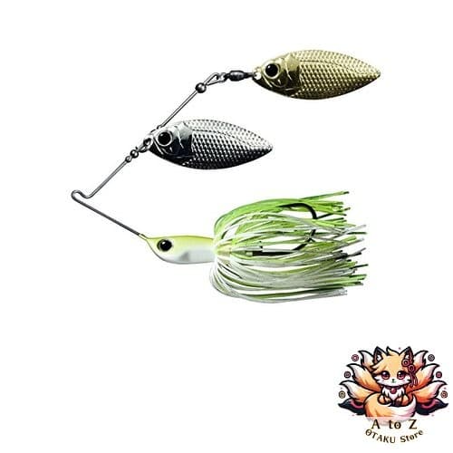 NEW Deps Spinnerbait B Custom Double Wheelow 1oz Deadgrass #10 - Image 1