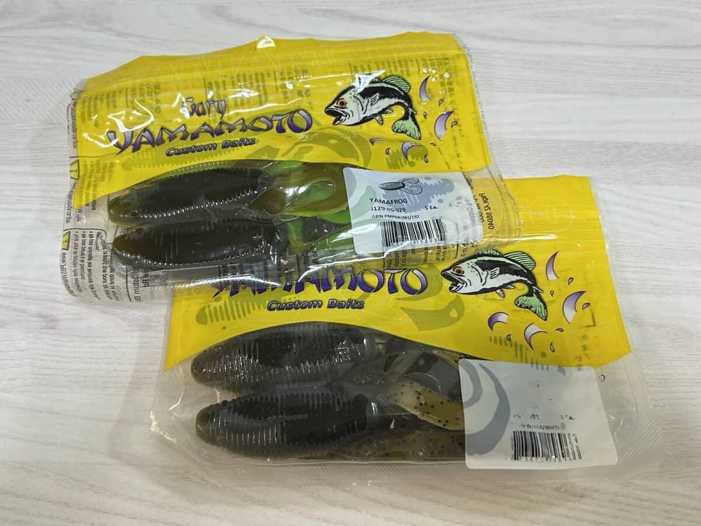 New Gary YAMAMOTO YAMAFROG 3.75 inch 2-color pack 5 pieces YAMAFROG Gary - Image 1