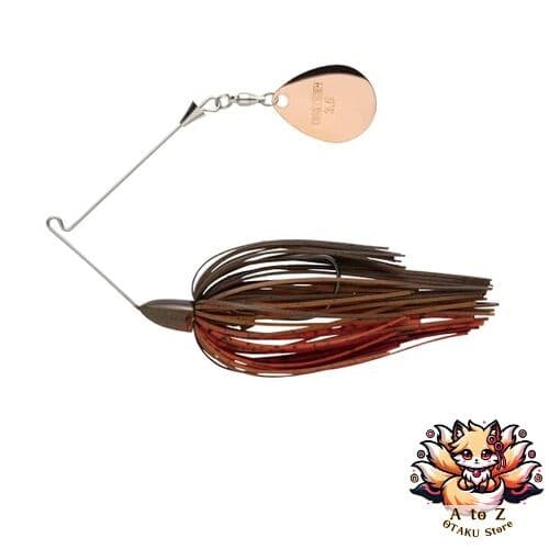 NEW Keitech Baby T-Bone Spinnerbait Single Colorado SC 3/8oz #511 Green Pumpkin - Image 1
