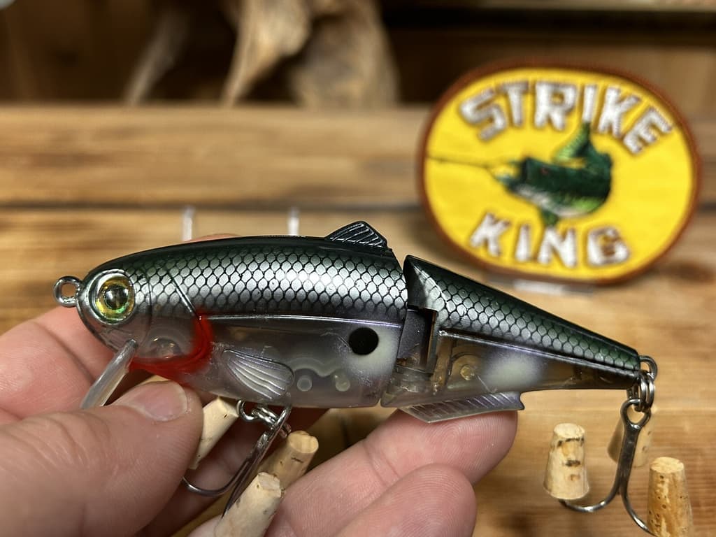 Vintage Strike King King Shad 4” Wake Bait Striper Bass Fishing Lure - Image 4
