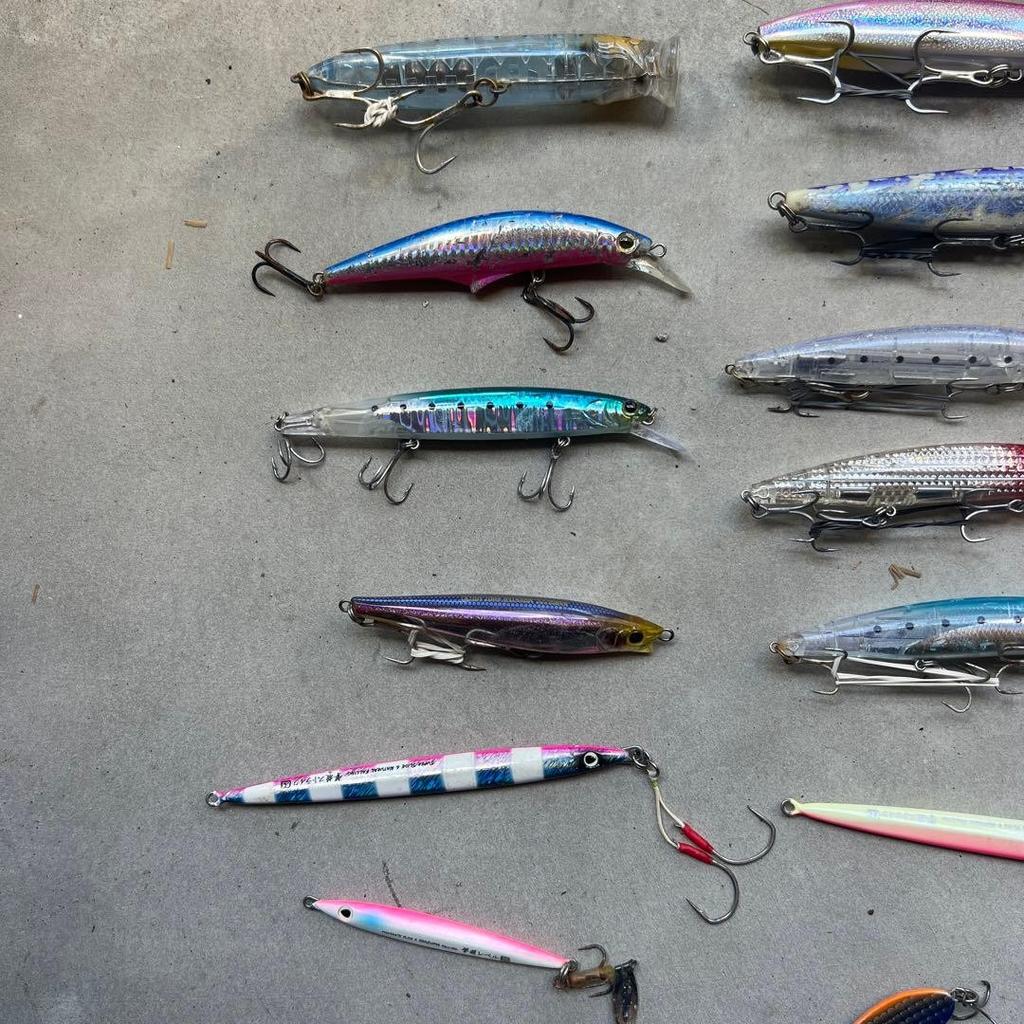 Blue-backed fish, shore jigging, lures, Setupper, Gekito Jig, Rapido, Bullet - Image 4