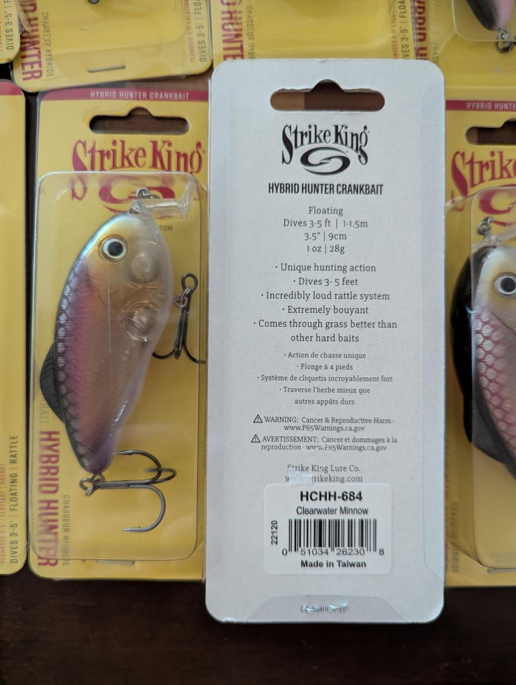 Lot 30x Strike King Hybrid Hunter 3.5in 1oz Crankbaits NEW - Image 7