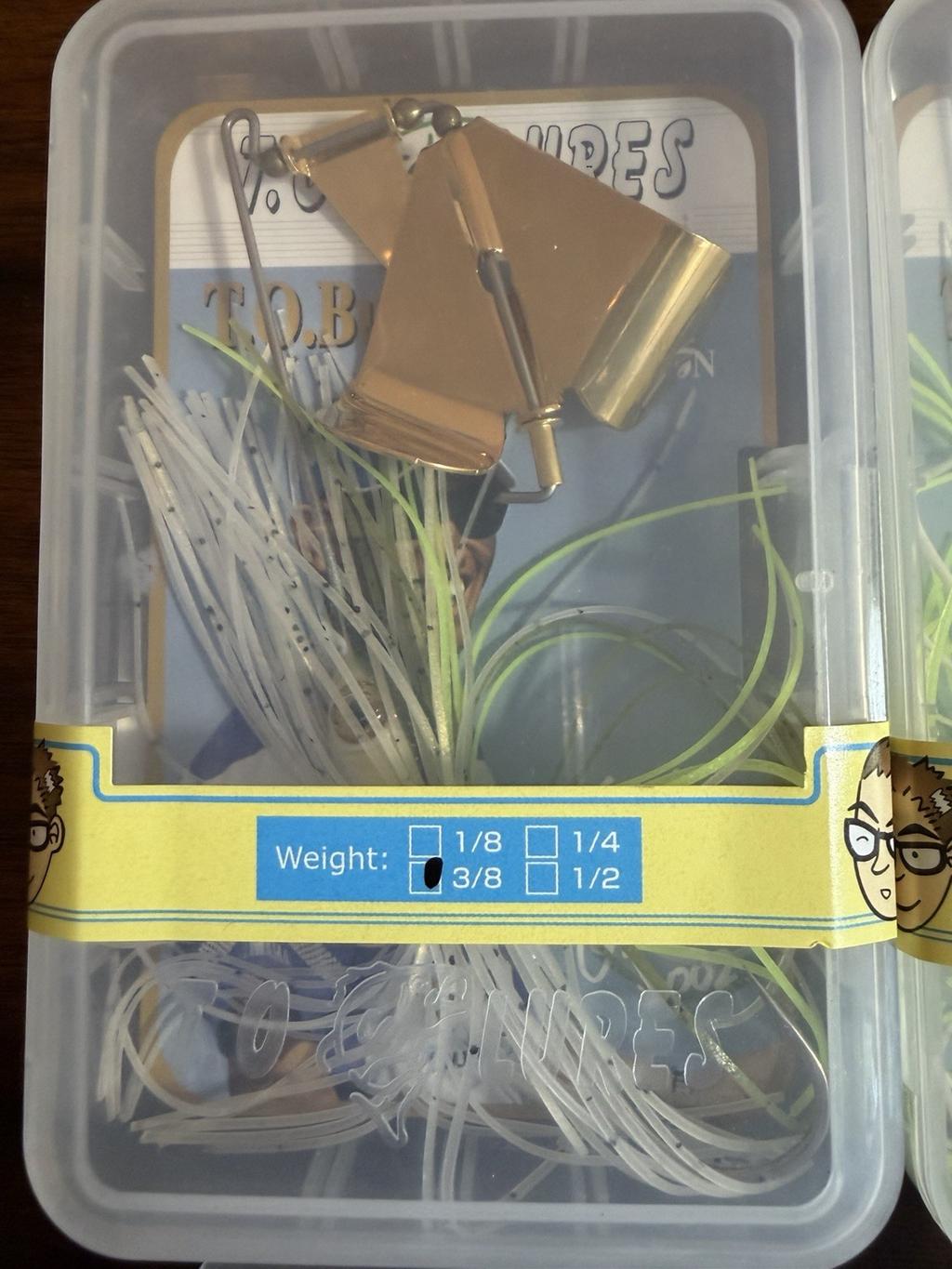 Lot of 4 2002 LUCKY CRAFT TO Buzzbait Takahiro Omori Very Rare Clacker Hard Case - Image 5