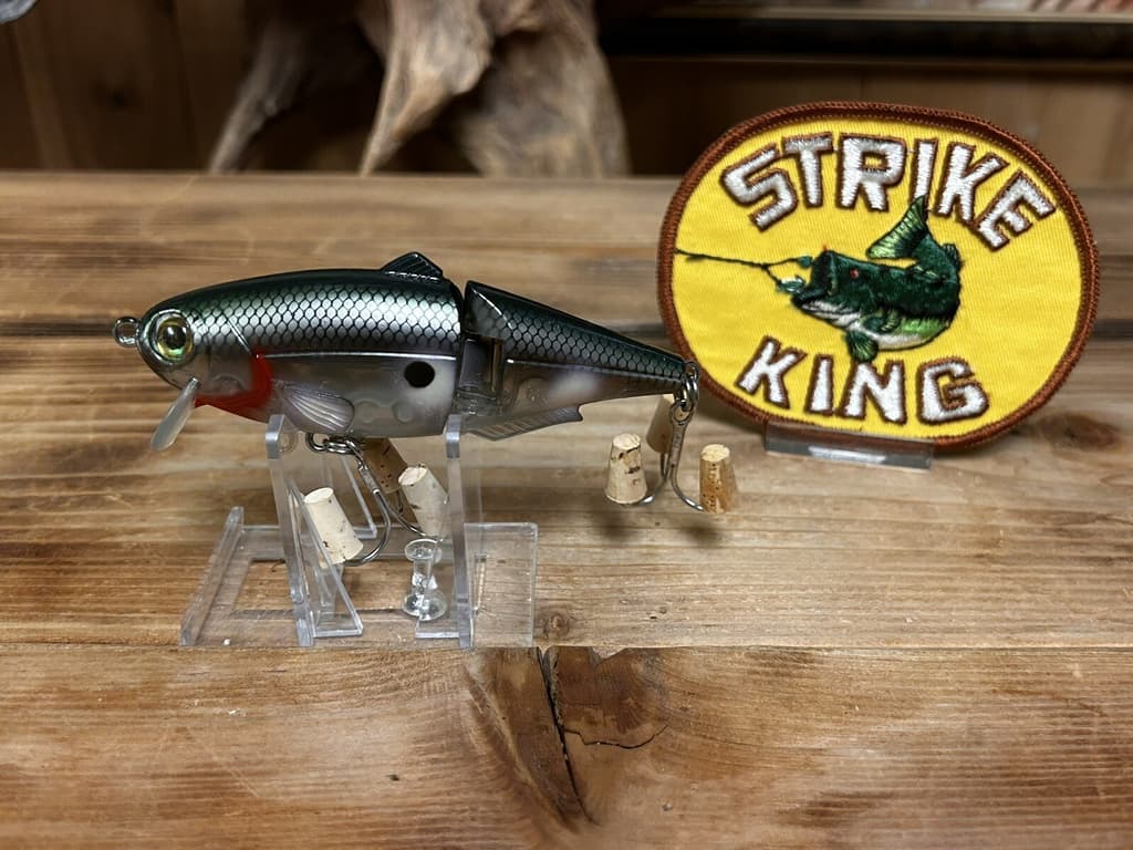 Vintage Strike King King Shad 4” Wake Bait Striper Bass Fishing Lure - Image 2