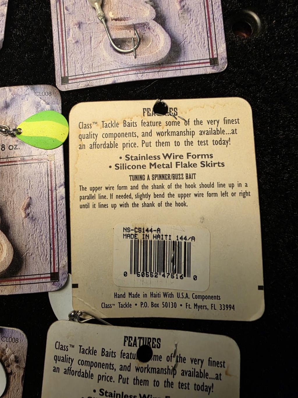  17 Packs Lures Tackle Fishing Accessories Vintage Class Brand - Image 10