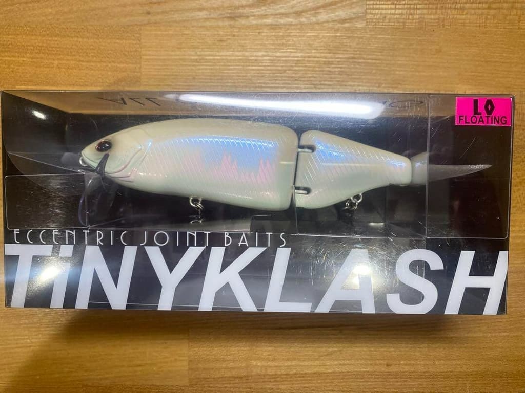 DRT TiNY KLASH Low Floating WHITE ERIS Japanese Fishing Lure Swimbait From Japan - Image 1