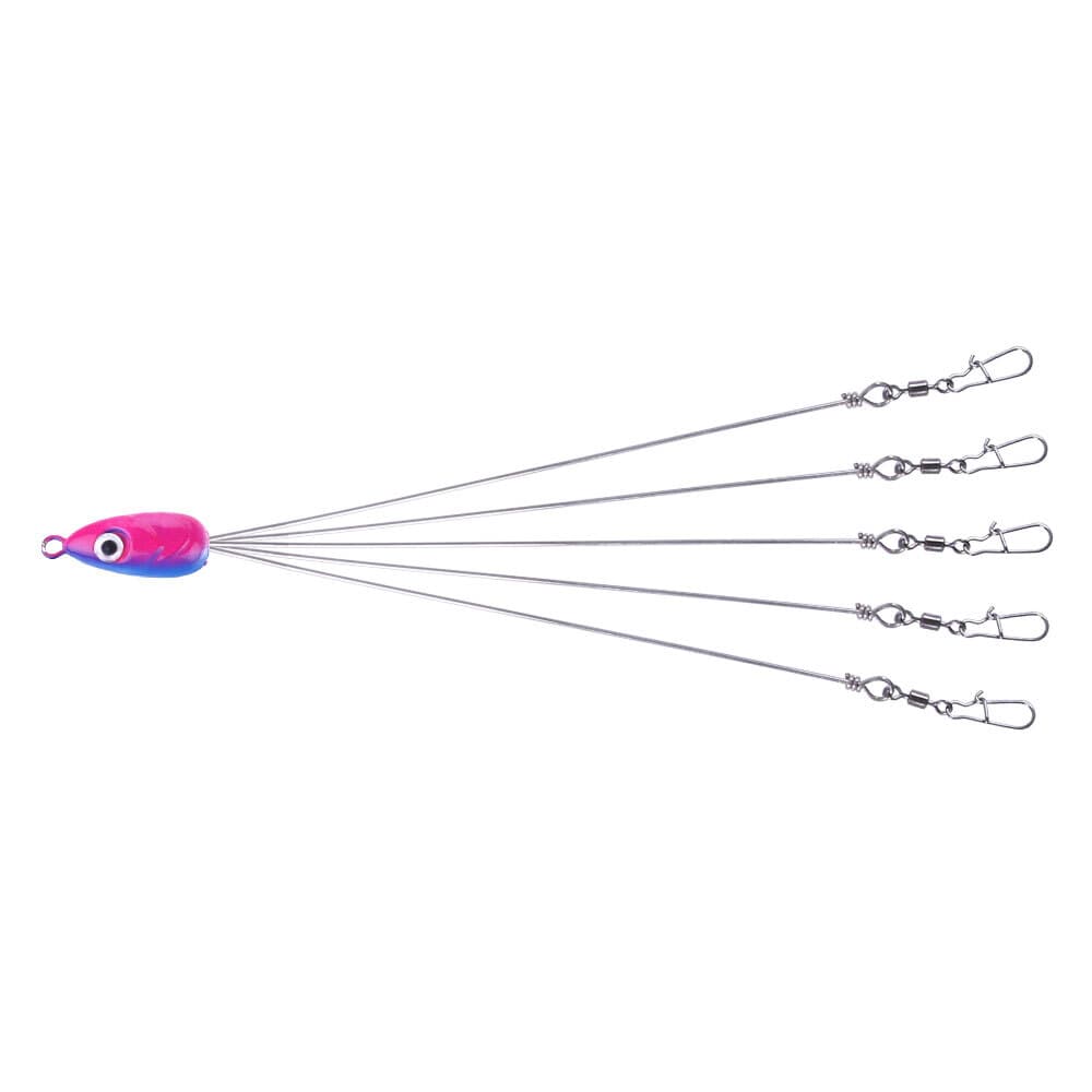 5PCS/Set Alabama Rigs 5 Arms Umbrella Rig Fishing Lure 18cm Fish Bait Kit Tackle - Image 11