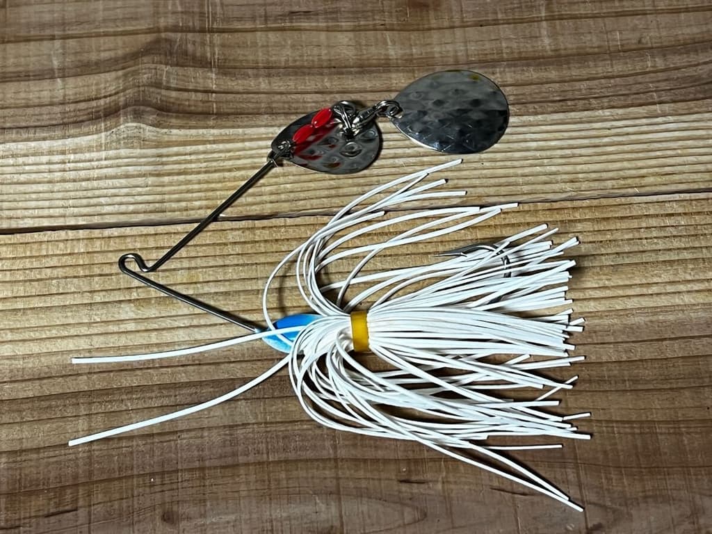 Manufacturer Unknown Spinnerbait 5 8Oz Light Blue White Color Box 43 - Image 1