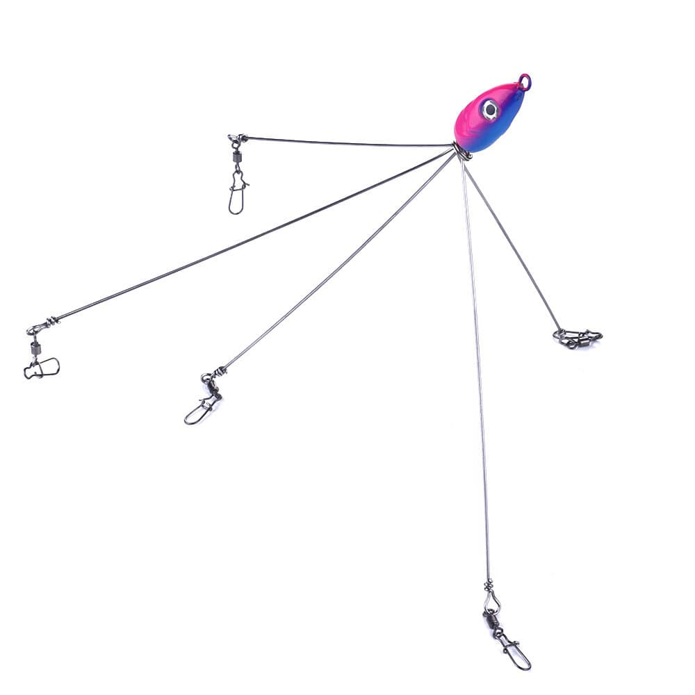 5pcs Alabama Rigs 5 Arms Umbrella Rig Fishing Lure 18cm Fish Bait Kit Tackle - Image 19
