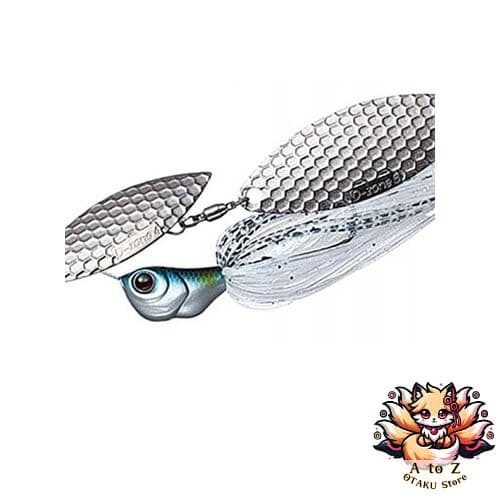 NEW Evergreen Spinnerbait D-Zone Double Willow Leaf 3/8oz Hasu #03 - Image 1
