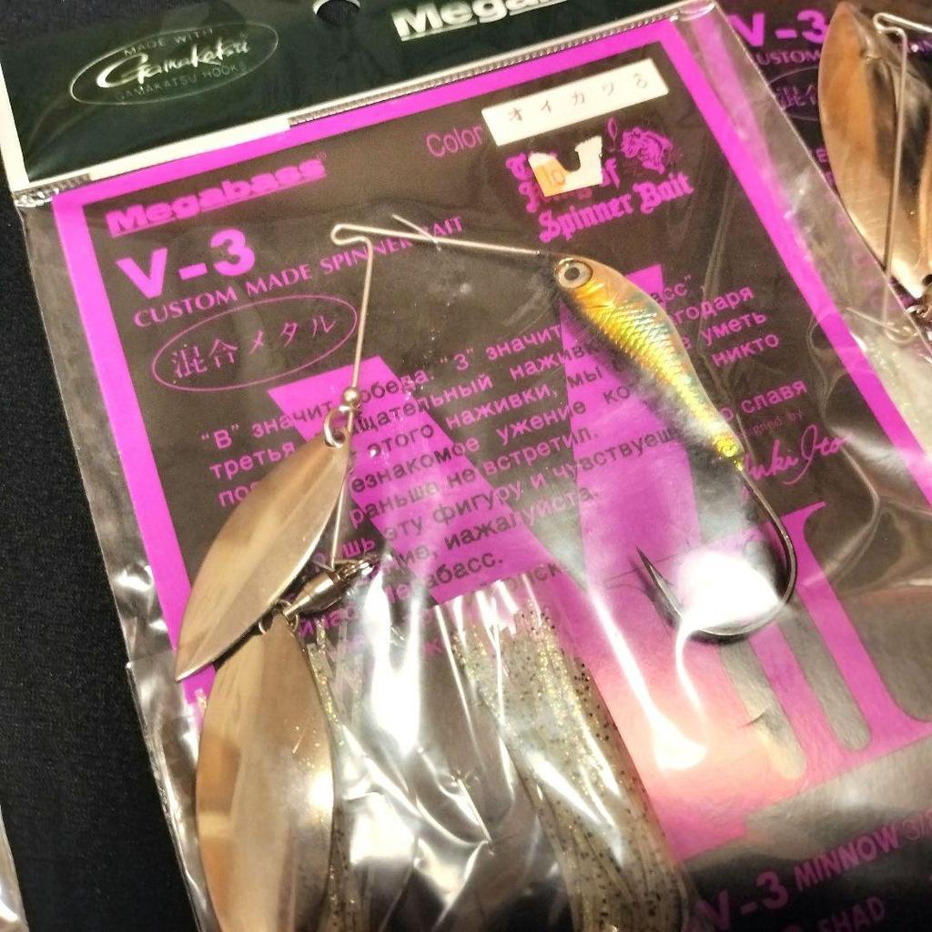 Megabass V-3 Spinnerbait, Brand New, Unused, Set of 4 Japan Import Lure NEW A - Image 4