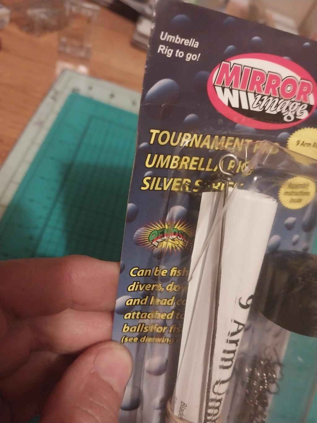 Nos Renosky Tournament Pro Umbrella Rig Mirror Image Nip - Image 4