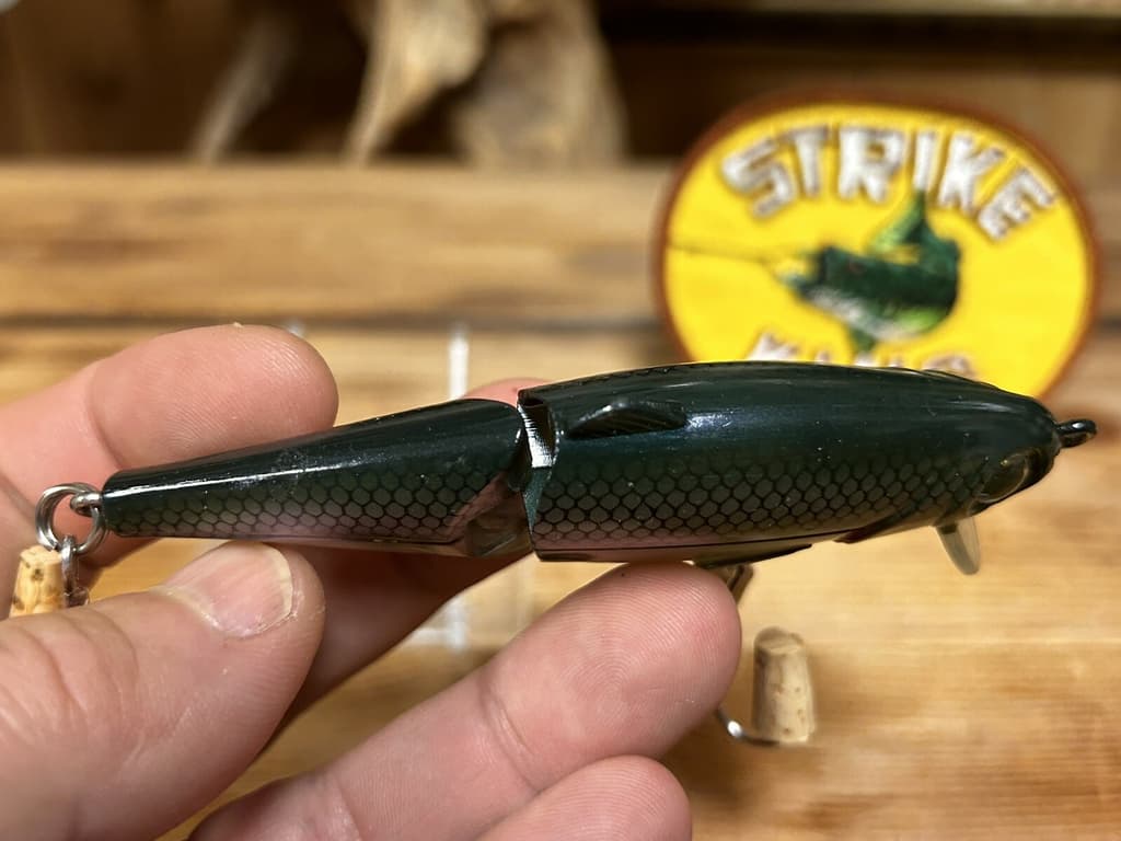 Vintage Strike King King Shad 4” Wake Bait Striper Bass Fishing Lure - Image 5