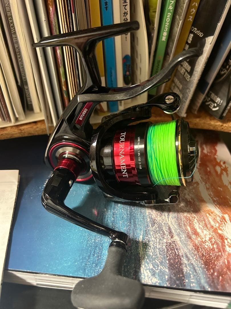 Shimano Daiwa Lever Brake Reel ISO Competition LBD 22 Used, for Black Sea Bream - Image 2