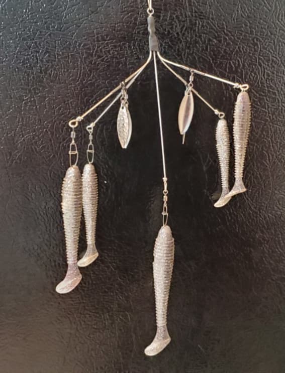  Alabama Rig, Finesse, Premium Hardware Pline Crosslock - KEITECHS NOT INCLUDED - Image 2