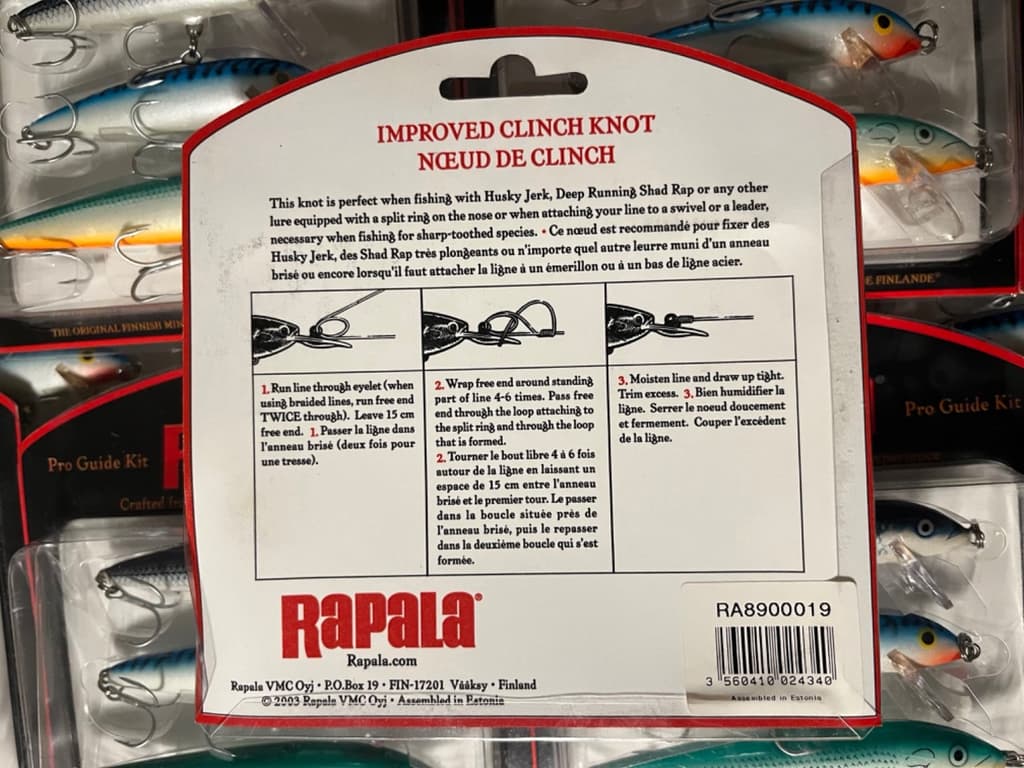 24 pcs Rapala Countdown kit 9 & 11 cm.I currently cannot ship to the USA sorry.. - Image 2
