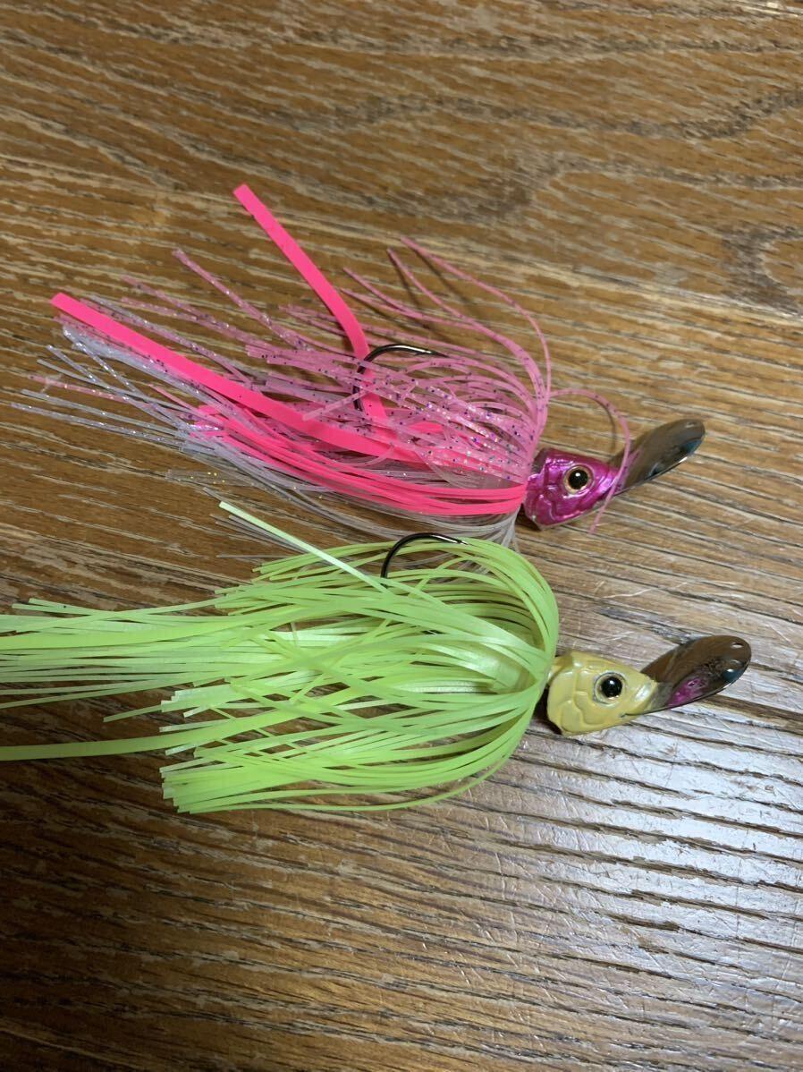 WaterLand Battle Swimmer and Armored Swimmer set of 2. Chatterbait lure - Image 2