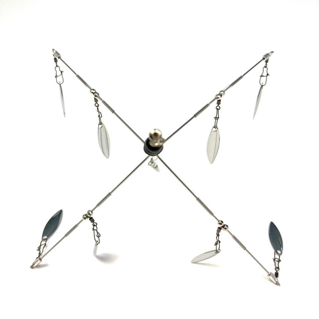 Alabama Rig Ghost Wire No Blade 5-Star Fishing Lure Multi-Arm with Wire - Image 3