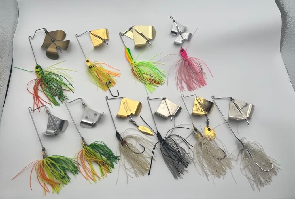 Fishing Lure Buzzbait 10 piece set OSP Megabass DEPS Evergreen Gary Yama - Image 1