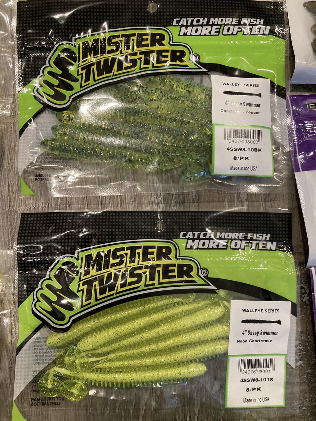 Lot of 48 Sealed Packs Mixed Soft Plastics - Kalin’s - PowerBait Mister Twister - Image 9