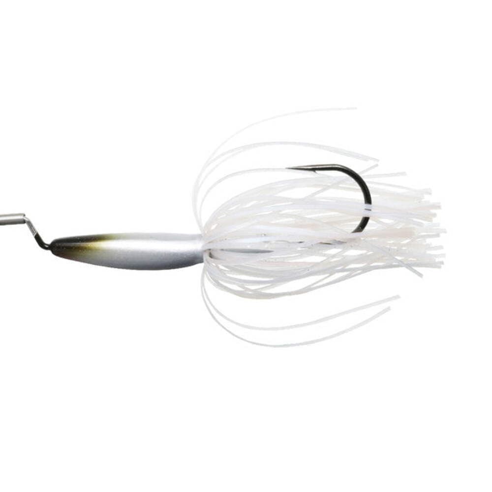 Issei Spinnerbait AK Buzz 10g L#11 White Shad - Image 1