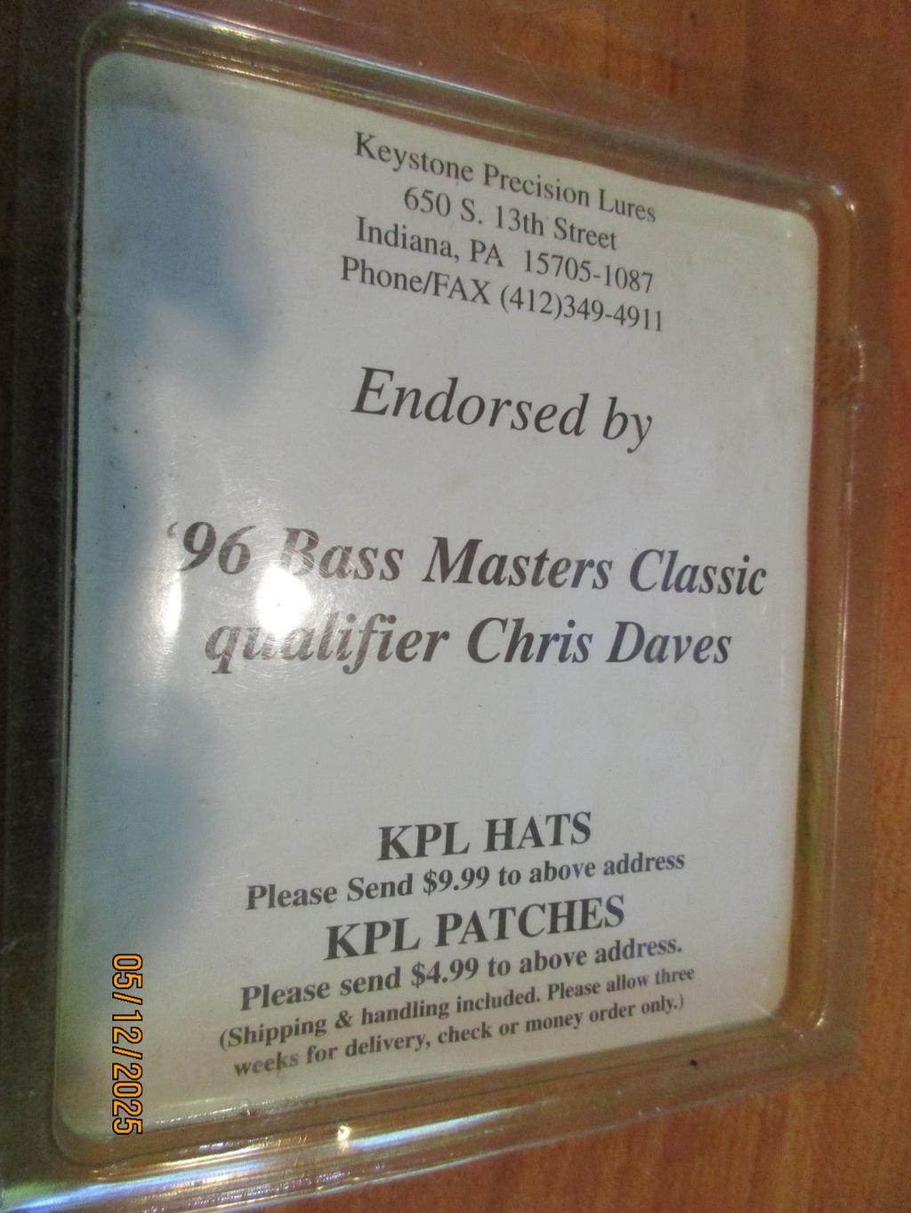 Lot of 3 Picasso Spinnerbait Lures- Vintage Old Stock New in Pack - Image 3