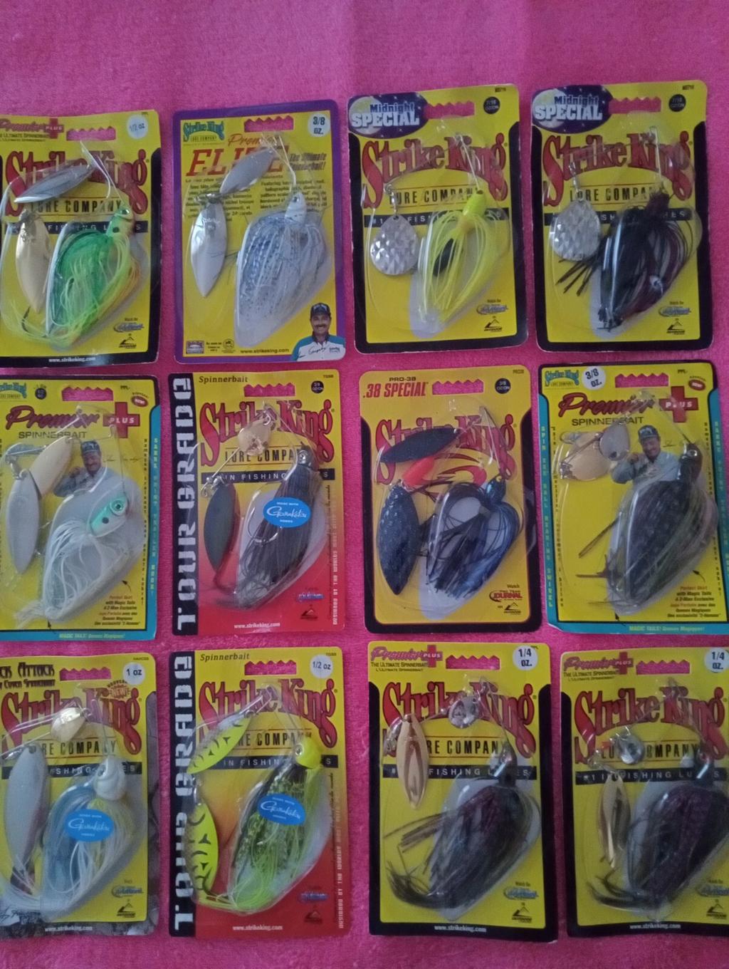 strike king spinnerbait lot of 12 - Image 2