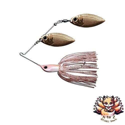 NEW Deps B Custom Spinnerbait Double Wheelow 5/8oz Fine Pearl #17 - Image 1