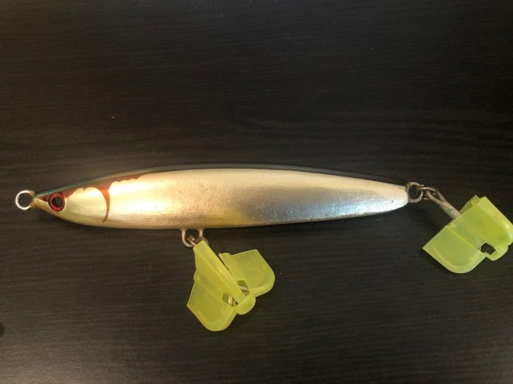 Bulk of Sagami Bay yellowfin tuna lures, including sinking pencils and Borador - Image 7