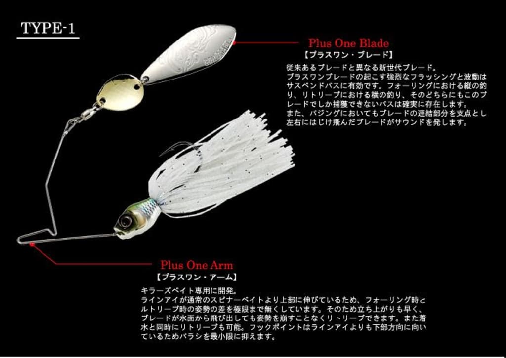 Gan Craft Killers Bait Type I 1/2 Oz Spinnerbait 11G (8014) - Image 4