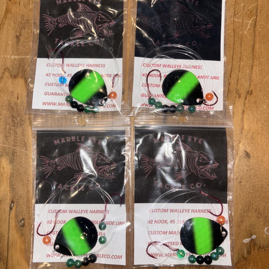 Walleye Crawler Harnesses Four Premium Fishing Accessories - Image 1