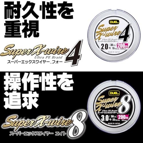 NEW DUEL Super X Wire 8 PE Fishing Line [High Strength High Sensitivity] #2.0 - Image 7