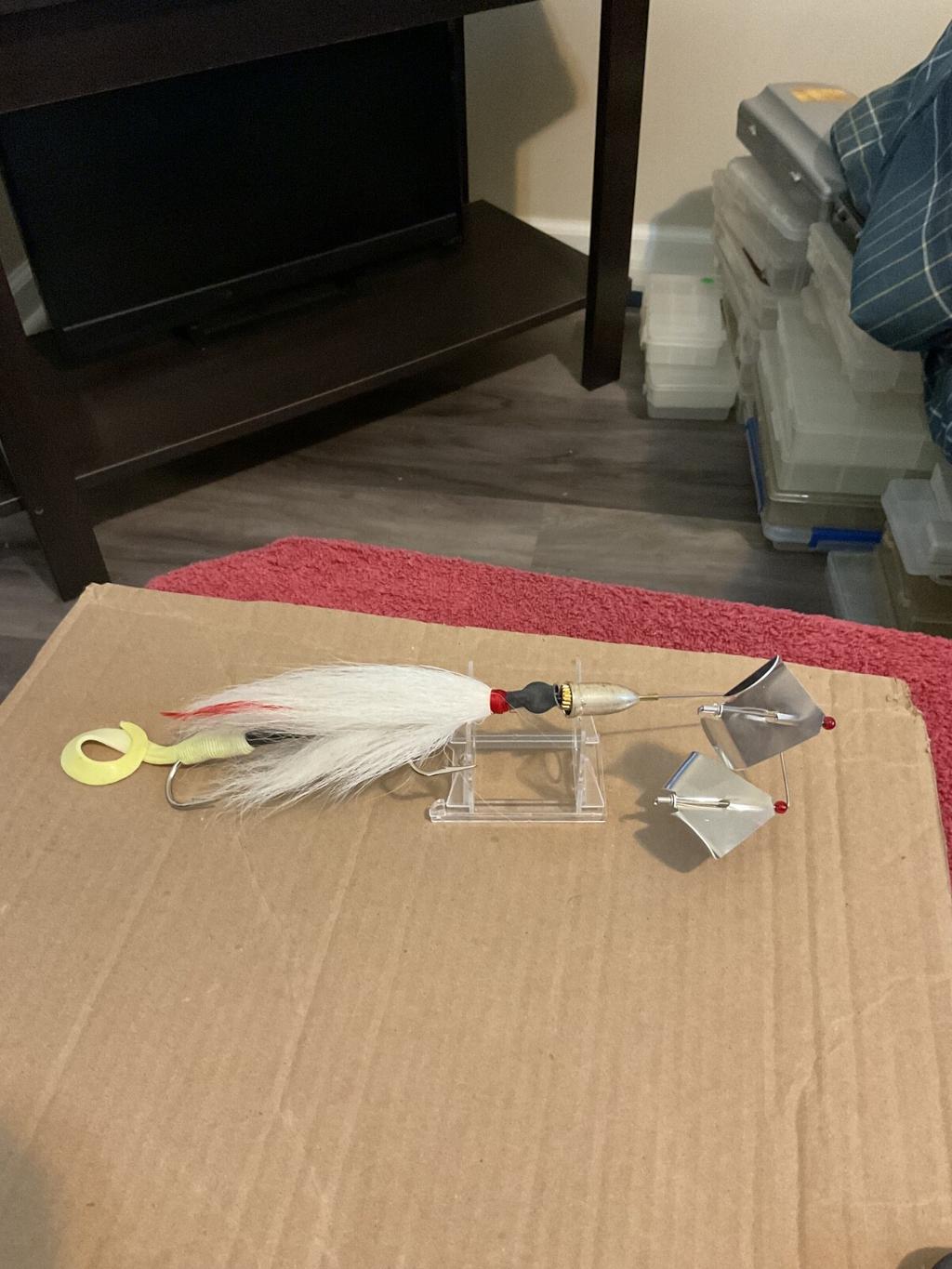 HUGE 13 INCH DOUBLE BLADED BUZZBAIT. BASS, NORTHERN PIKE, MUSKIE/ MUSKY. - Image 1