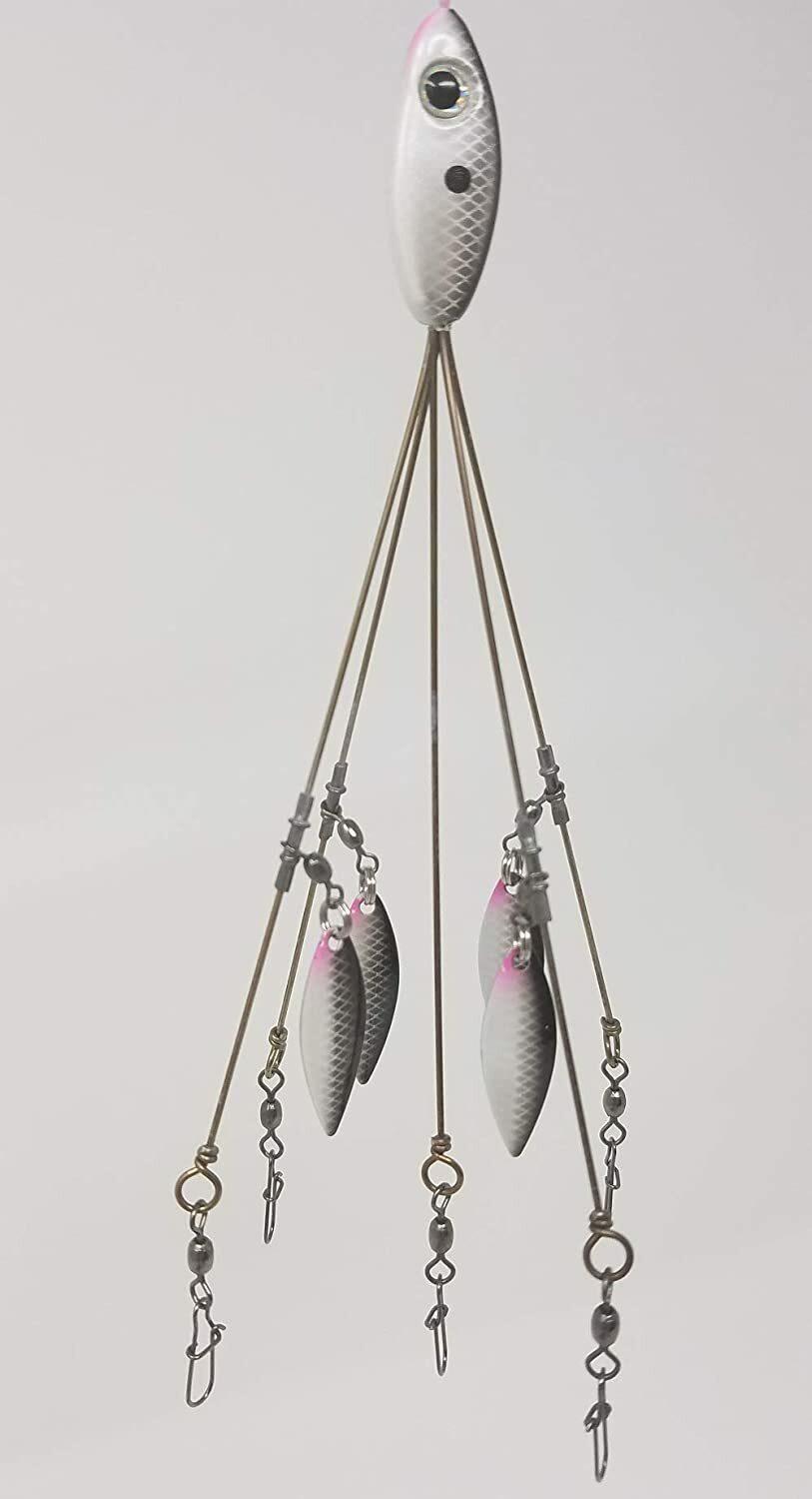 (2) The Alabama Rig Original Andy Poss A-Rig Tennessee Shad Brand New In Pack - Image 3