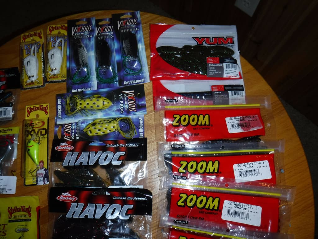 LURE LOCK TACKLE BOX FULL STRIKE KING KVD RAGETAIL ZOOM YUM BERKLEY HAVOC CRAW - Image 7