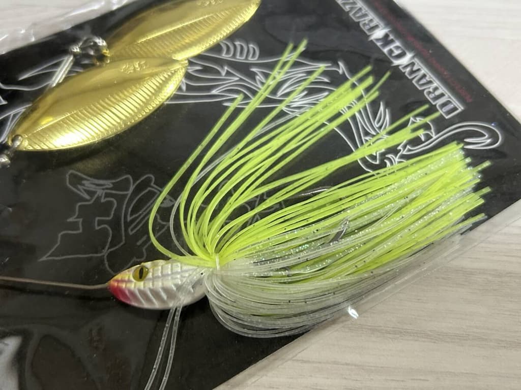② New Dranckrazy Anaconda Head Spinnerbait INAZUMA 1/2oz 3-color set W1.08 - Image 3