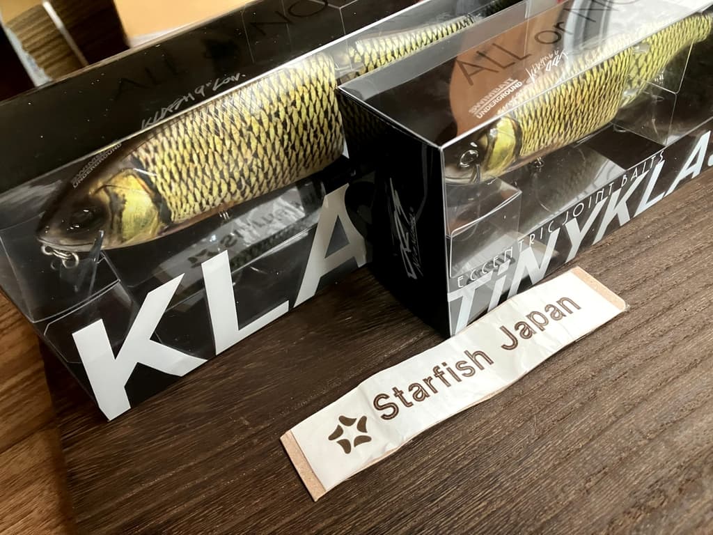 SU × DRT TINY KLASH & KLASH9 Golden Shiner Color Big Swimbait Low Floating Rare - Image 3