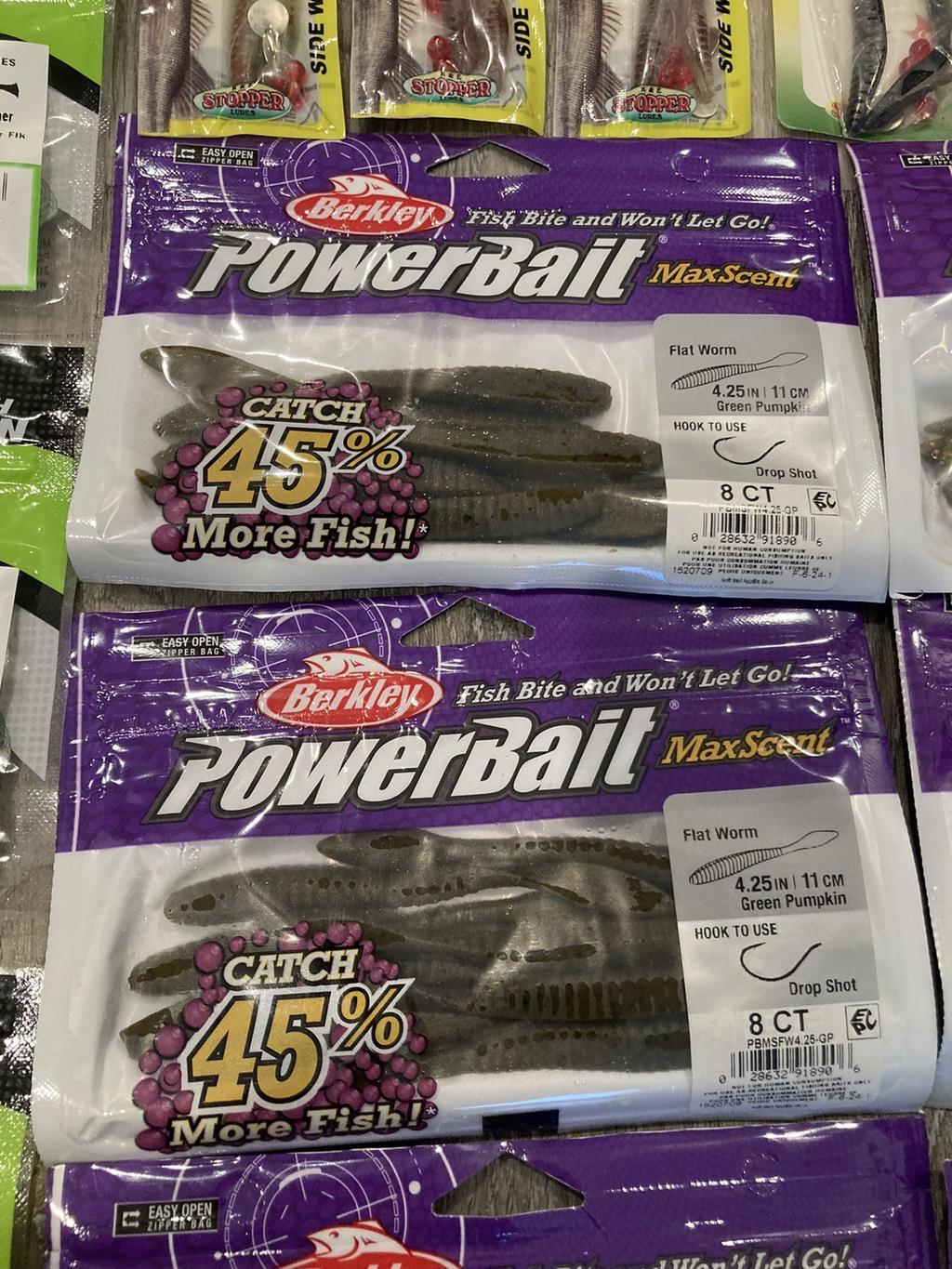 Lot of 48 Sealed Packs Mixed Soft Plastics - Kalin’s - PowerBait Mister Twister - Image 13