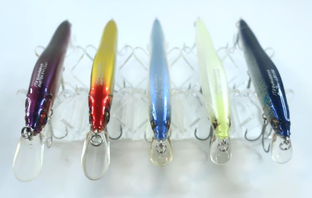 15 Megabass Vision110(Jr,SW,LBO,R,R+1) (Hook changed, paint peeled) Lot - Image 14