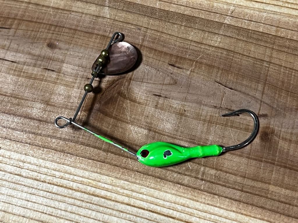 Manufacturer Unknown Spinnerbait 3 8Oz Green Color Box 43 - Image 1