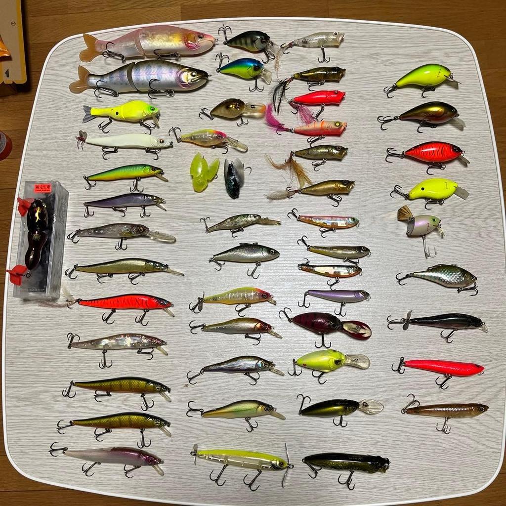 Megabass hard lure set 50 pieces - Image 1