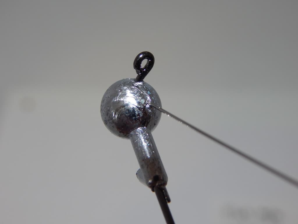 12 - 1/4oz 3/0 Painted Weedless Jigheads FLATEYE Grub Head Swimbait Umbrella Rig - Image 3