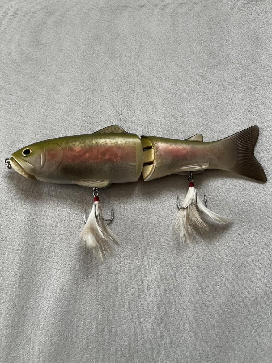 Deps SLIDE SWIMMER 250 SS Rare Rainbow Trout Color Limited Edition Swimbait - Image 3