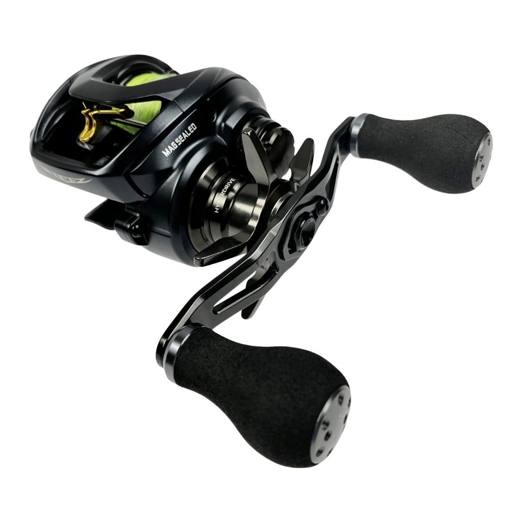 Daiwa 23 Steez A II TW 1000XHL Baitcasting Reel Left Hand Custom Handle Japan - Image 2