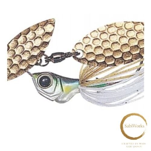 New Evergreen #01 Spinnerbait D-Zone Fly Tandem Willow Leaf 1/4 oz Ayu - Image 1