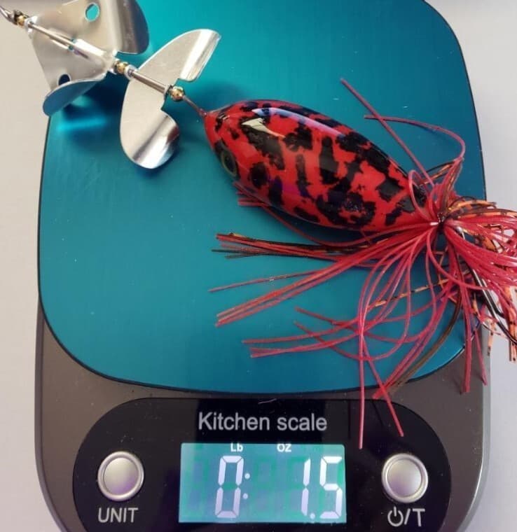  HANMADE DOUBLE BLADED BUZZBAIT. BASS, NORTHERN PIKE, MUSKIE/ MUSKY. - Image 6