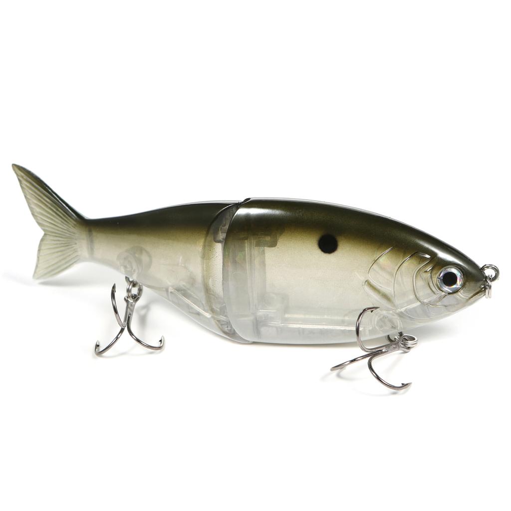 Taruor 7In Glider Fishing Lures Glide Bait Jointed Swimbait W/ Treble Hooks V2D2 - Image 6