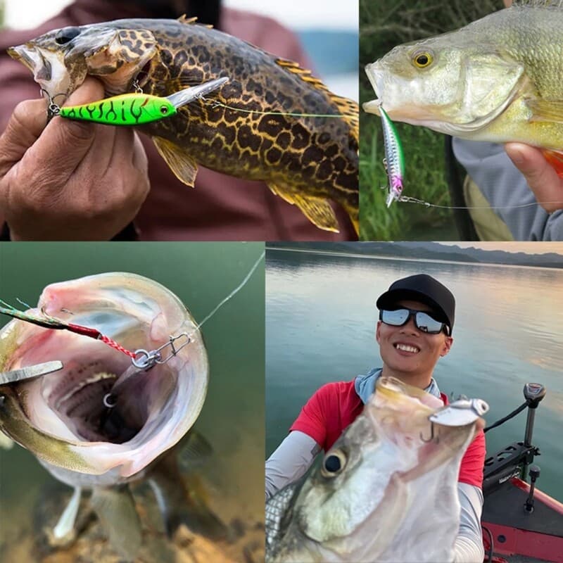 5Pcs Spinnerbait Fishing Lures Fishing Buzzbait Lures Swim Jigs Fishing Lure - Image 7